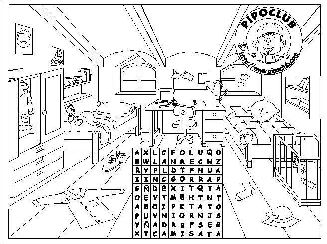 Agosto- El dormitorio de Pipo