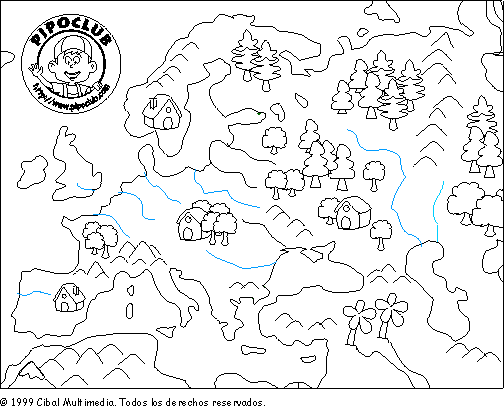 Mapa de los r�os